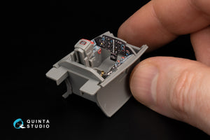 Intérieur coloré imprimé en 3D pour MiG-17F (AMMO/Kinetic) par Quinta Studio QD48453, échelle 1/48 – image 17