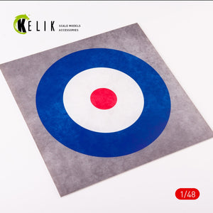 KELIK KS48028 Rondelle du Royaume-Uni - Acrylique 3 mm (240 x 240 mm) (190 g) 1/48