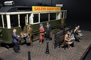 Miniart 38009 European Tramcar - Straßenbahn-Triebwagen 641 w/crew &amp;amp; passengers 1/35 – zdjęcie 2