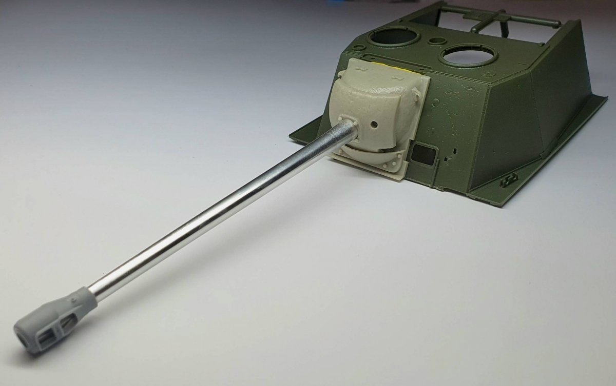 Panzer Art GB35-027 Manchon JSU-122S avec canon D-25 1/35  – Bild 2