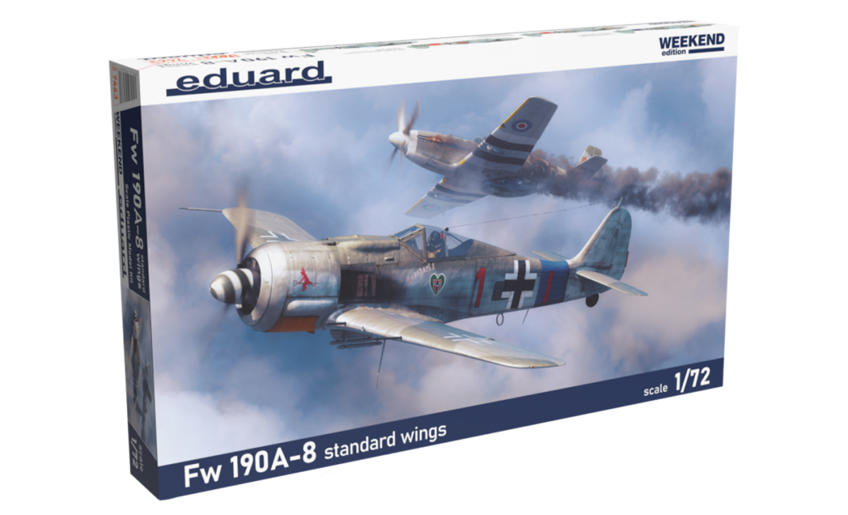 Eduard 7463 Fw 190A-8 ailes standard 1/72 – immagine 2