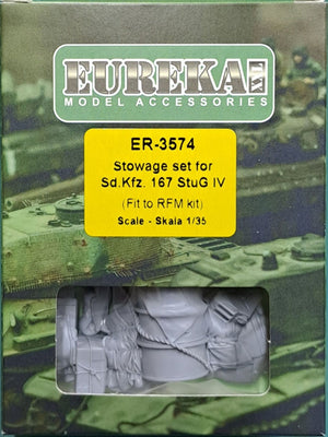 Eureka XXL ER-3574 Kit de rangement pour Sturmgeschütz IV (RFM) 1/35  – Bild 2