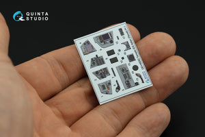 Quinta Studio QDS+48262 Tornado IDS Italien Intérieur coloré imprimé en 3D sur papier décalcomanie (Revell) (petite version) (avec pièces en résine imprimées en 3D) 1/48 – immagine 9