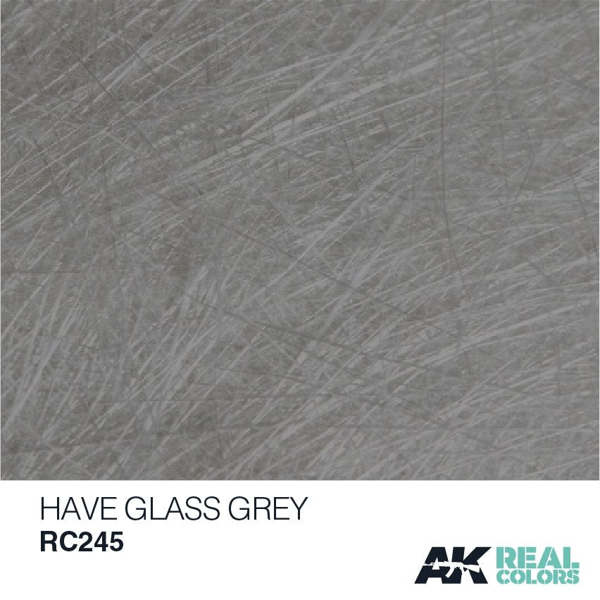 AK Interactive RC245 HAVE GLASS GRAY 10ML – immagine 2