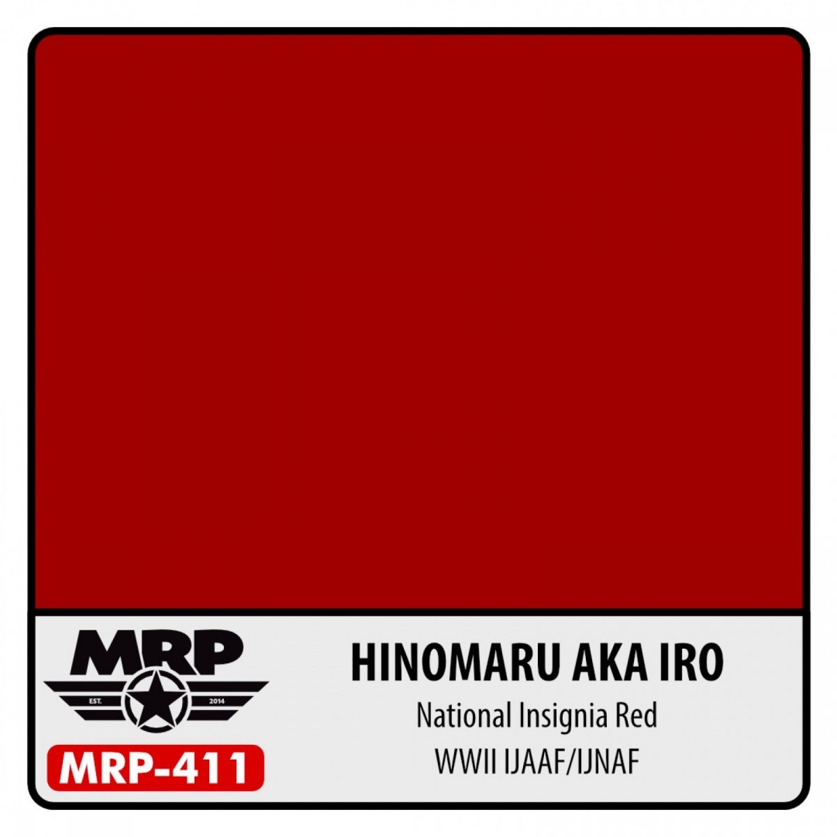 Peinture MR. Paint MRP-411 Hinomaru Aka Iro (Rouge Insigne National) 30 ml