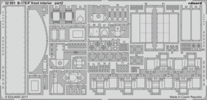 Eduard 32901 B-17E/F intérieur avant 1/32 HK MODELS – image 2