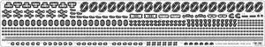 Pontos 37026FN USS BB-63 Missouri 1945 Ensemble de détails avancés (Pont en bois teinté teck) (1/350) – image 18
