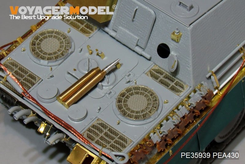 Kit de mise à niveau de base Voyager Model PE35939 Jagdpanther G1 de la Seconde Guerre mondiale pour TAKOM 2106 au 1/35 – image 8