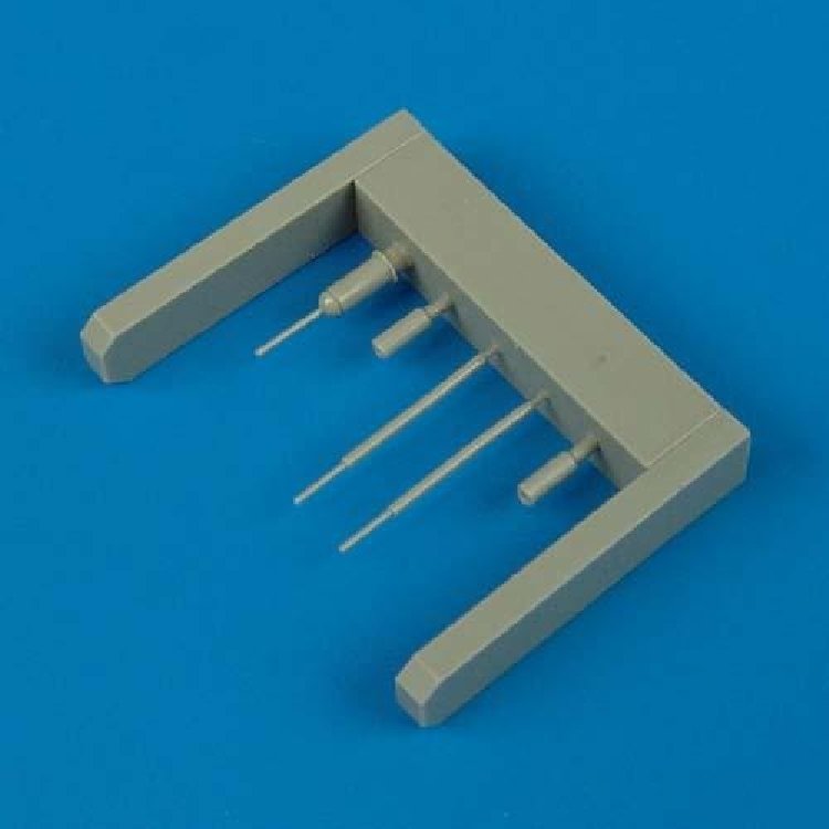 Quickboost QB48341 MC.200 Tubes de Pitote et antennes Saetta Kinetic 1/48