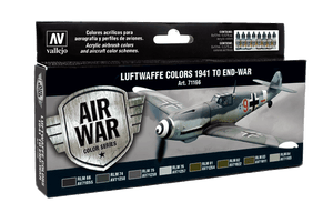 Vallejo 71166 Couleurs de la Luftwaffe 1941 à la fin de la guerre