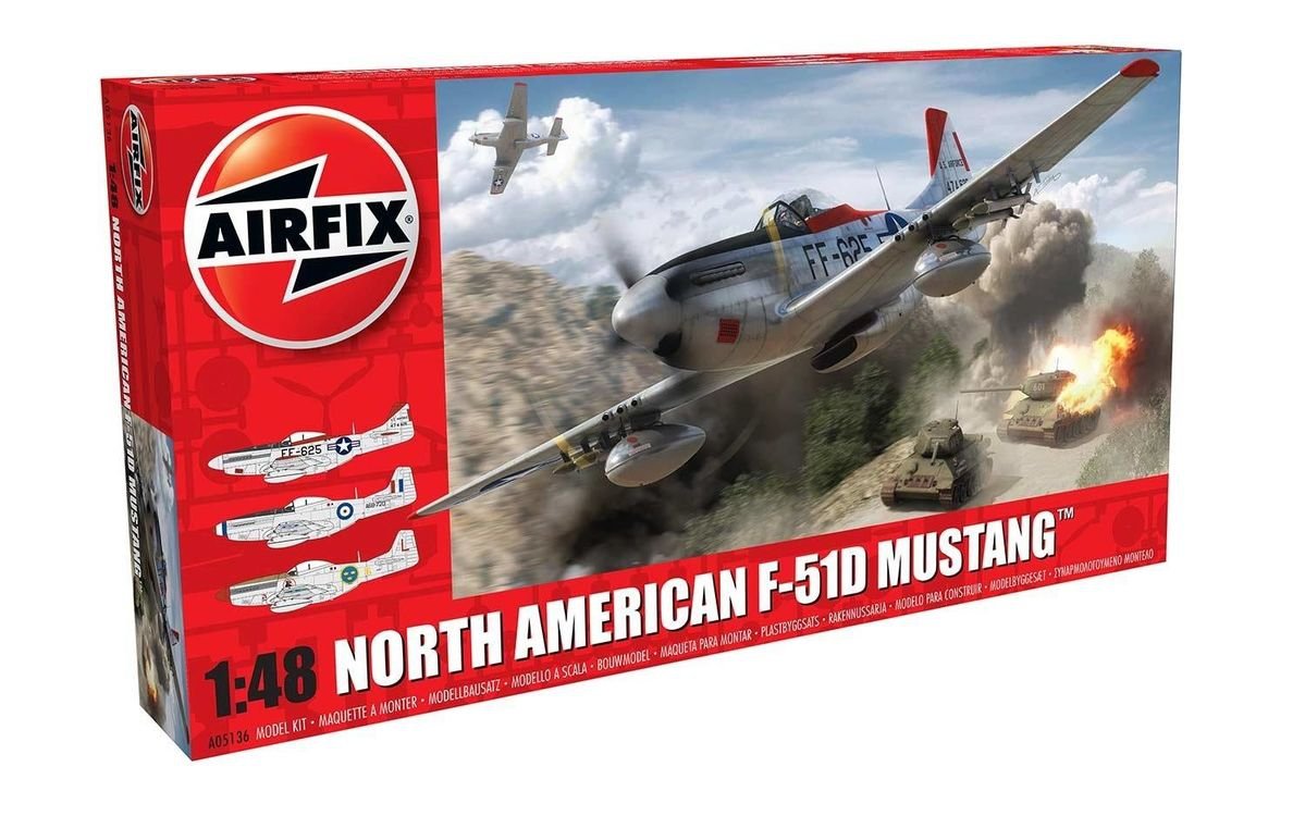 Airfix 05136 North American F-51D Mustang 1/48 – image 2