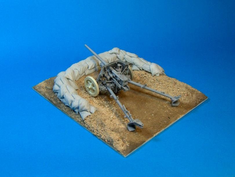 Support de canon antichar léger Panzer Art RE35-183 Afrique du Nord, échelle 1/35 – immagine 2