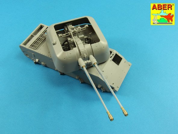 Armement Aber 35L-205 pour SPAAG soviétique ZSU-57-2 57mm S-68 x2pcs. (1/35) – imagen 5