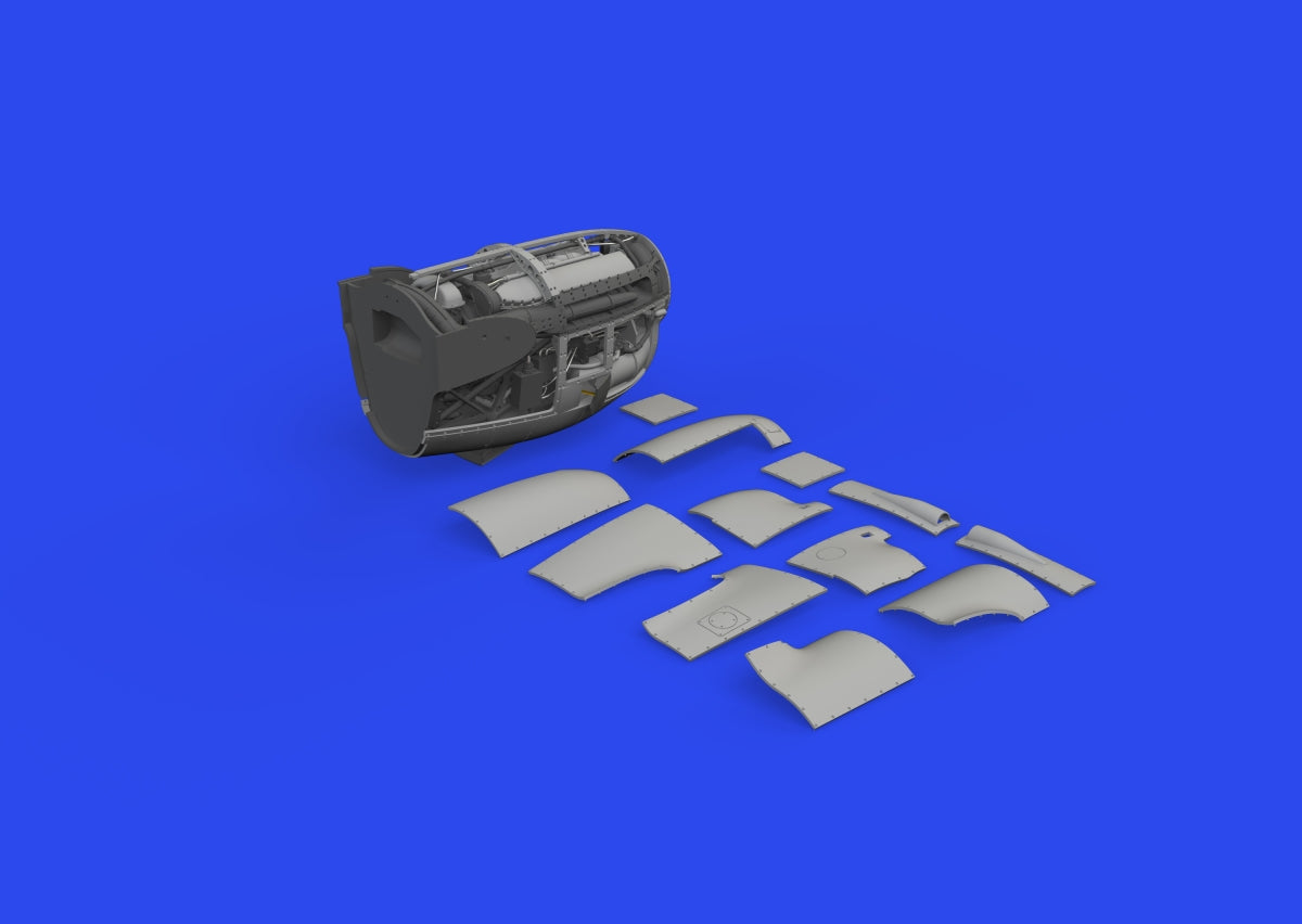 Eduard 648936 P-38J moteur gauche IMPRESSION TAMIYA 1/48 – imagen 5
