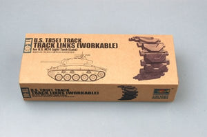 Trumpeter 02036 Chenille US T85E1 pour char léger US M24 (tardif) (1/35)