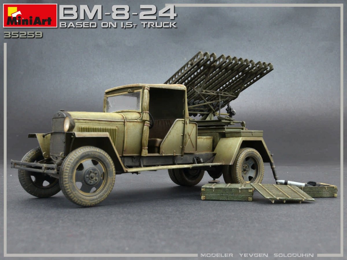 MiniArt 35259 Lance-roquettes soviétique BM-8-24 1/35  – image 9
