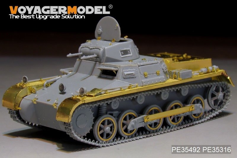 Maquette Voyager PE35492, char allemand Pz.Kpfw.I Ausf. B de la Seconde Guerre mondiale, pour maquette DRAGON 6186 au 1/35 – image 2