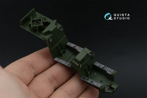 Intérieur imprimé en 3D et coloré sur papier décalcomanie Quinta Studio QDS-48572 AH-64A (Academy/Modelist) (petite version) 1/48  – immagine 9