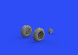 Roues Eduard 648989 P-51B/C à bande de roulement EDUARD 1/48  – image 2