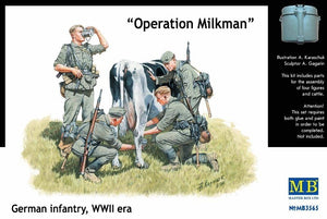 Master Box 3565 Infanterie allemande (1939-1942) « Opération Milkman » (1/35)