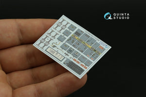 Intérieur imprimé en 3D et coloré sur papier décalcomanie Quinta Studio QD32141 F-104G (Italeri) 1/32 – Bild 4