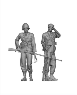 Glowel Miniatures 35054 Infanterie polonaise avec armes lourdes 1/35