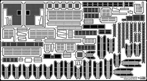 MK1 Design MD-20022 USS CV-6 Enterprise DX with Full Wooden Deck for Trumpeter 1/200 – zdjęcie 70