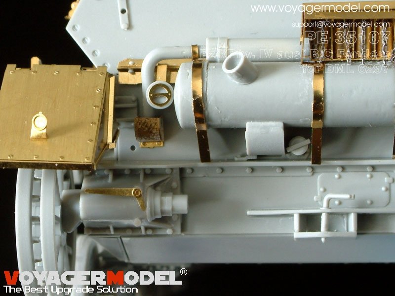 Modèle Voyager PE35107 Pz.kPfw. IV Ausf B/C (Pour DRAGON 6297) 1/35 – image 7