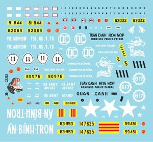 Star Decals 35-C1252 Vietnam n° 2. ARVN V-100 1/35 – Bild 3