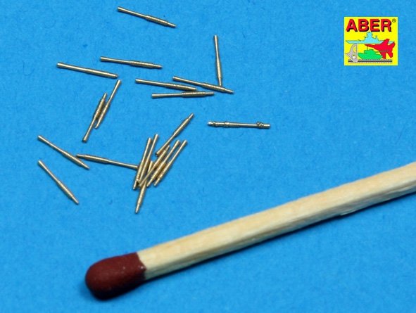 Aber 350L-23 Ensemble de 20 canons antiaériens de type 96 de 25 mm pour navires japonais (1/350) – image 3