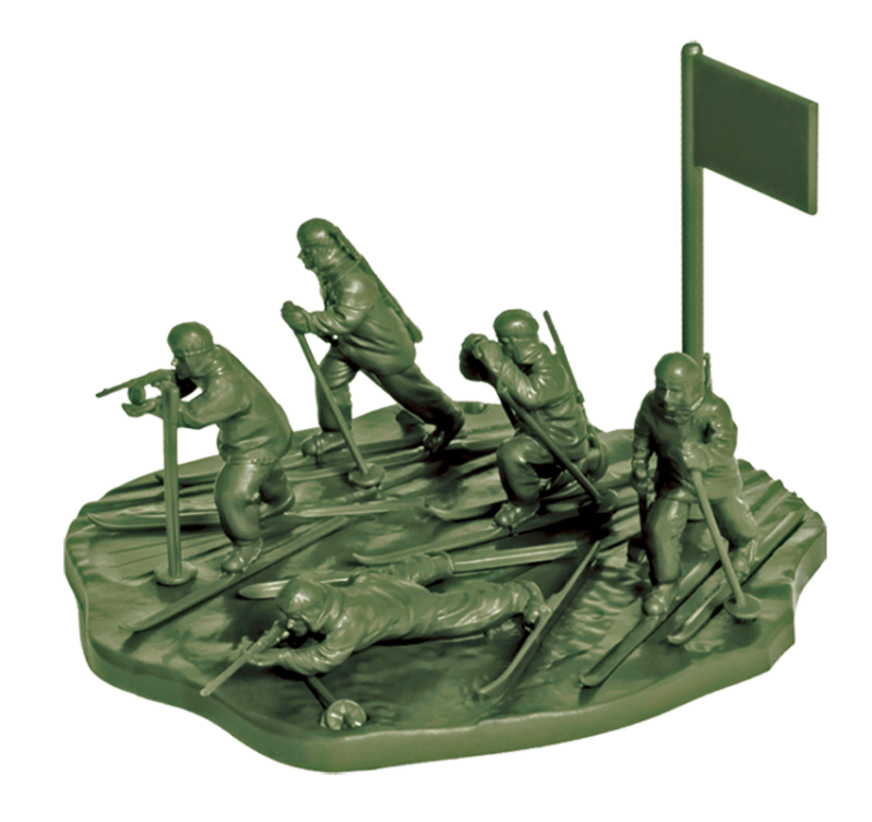 Zvezda 6199 Troupes de ski soviétiques 1939-1945 (Art de la tactique) 1/72 – immagine 4