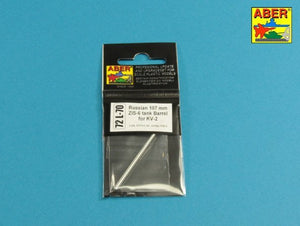 Canon de char russe ZIS-6 de 107 mm Aber 72L-70 pour KV-2 (1/72) – image 3