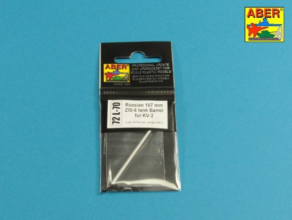 Canon de char russe ZIS-6 de 107 mm Aber 72L-70 pour KV-2 (1/72) – image 3