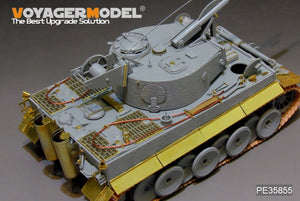 Maquette Voyager PE35855 Bergepanzer Tiger I allemand de base de la Seconde Guerre mondiale pour DRAGON 6850 au 1/35 – image 7