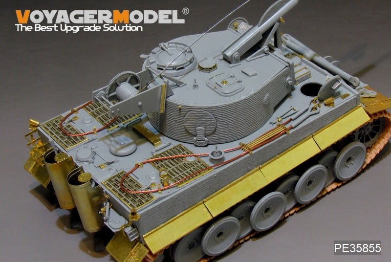 Maquette Voyager PE35855 Bergepanzer Tiger I allemand de base de la Seconde Guerre mondiale pour DRAGON 6850 au 1/35 – image 7