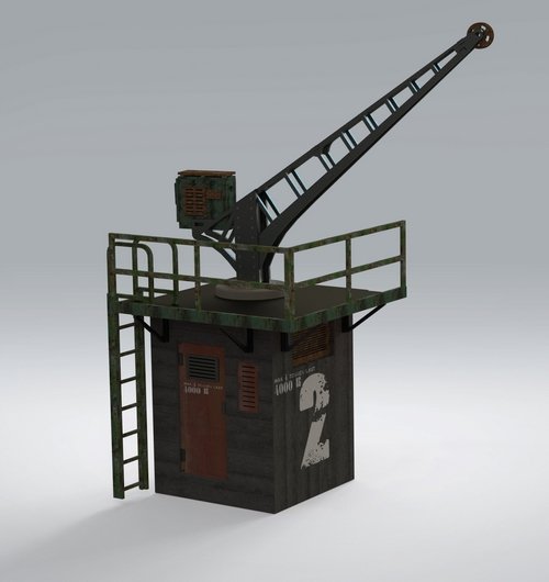 RT-Diorama 35309 4to. Grue ferroviaire 1/35 – image 2