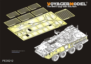 Voyager Model PE35212 Modern US Army M1128 MGS Armour Plate (For AFV CLUB 35128) 1/35