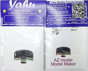 Yahu YMA4852 Zlin Z-50 (Modèle AZ / ModelMaker) 1/48