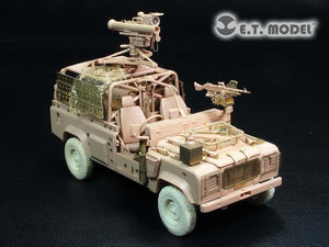 ET Model E35-178 Land Rover WMIK avec missile antichar MILAN (Pour HOBBY BOSS 82447) (1/35) – immagine 2