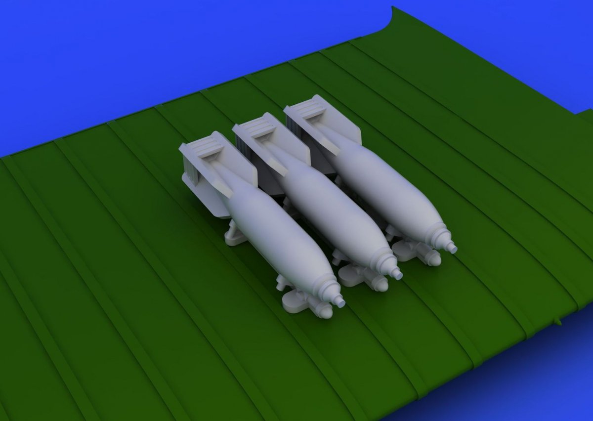 Eduard 672069 B.534 bombes et supports 1/72 (EDUARD) – image 2