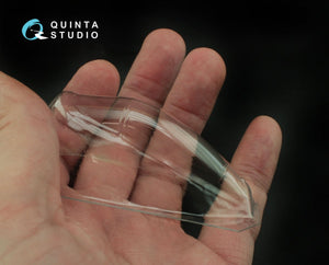Verrière transparente thermoformée Quinta Studio QC48008 MiG-29 (toutes versions monoplaces) (pour maquettes GWH) 1/48 – image 3