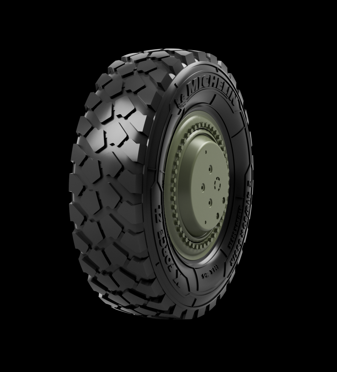Roues de route Panzer Art RE35-782 Boxer GTF (Michelin X Force) 1/35
