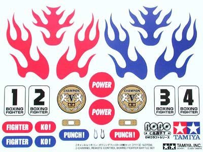 Coffret de combat de boxeurs Tamiya 71113 - Télécommande 2 canaux ROBOCRAFT – immagine 4
