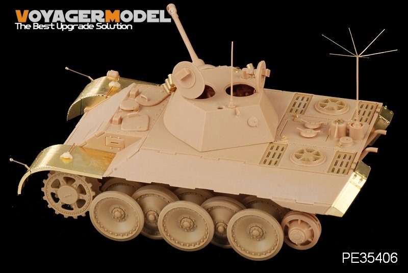 Maquette Voyager PE35406, char allemand VK1602 Leopard de la Seconde Guerre mondiale pour Hobby Boss 82460, échelle 1/35 – immagine 7