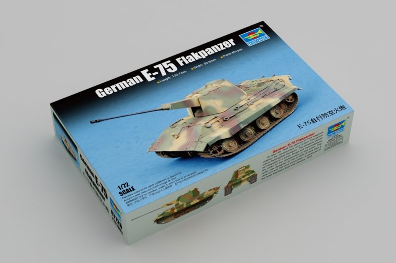 Trumpeter 07126 Flakpanzer allemand E-75 (1/72) – immagine 2