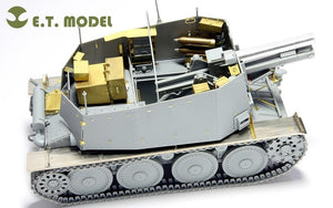 ET Modèle E35-005 Seconde Guerre mondiale allemand Sd.Kfz.138/1 Ausf.H 15cm sIG33/1 « Grille » (Pour DRAGON 6470) (1/35) – imagen 4