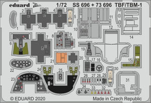 Eduard SS696 TBF/TBM-1 Avenger 1/72 HASEGAWA