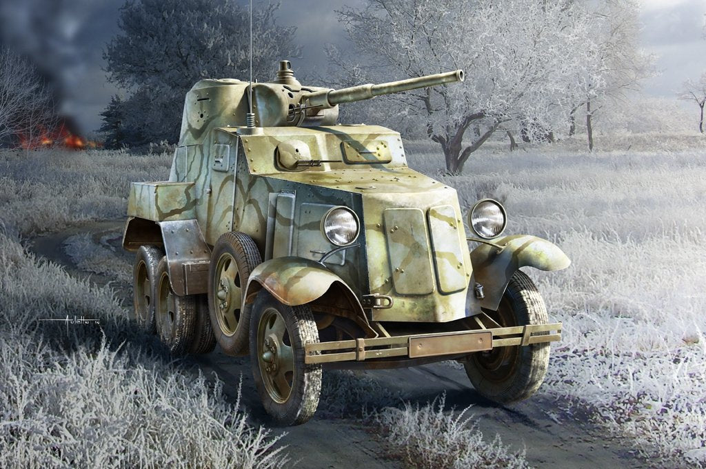 Hobby Boss 83840 Voiture blindée soviétique BA-10 (1/35)
