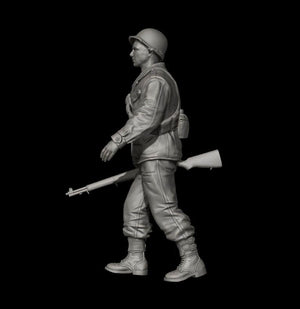 Panzer Art FI35-093 Soldat américain en uniforme M43 n° 1 1/35 – immagine 3
