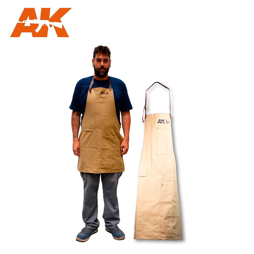 Tablier officiel AK Interactive AK9201 Camel / Tablier de mannequin – immagine 2